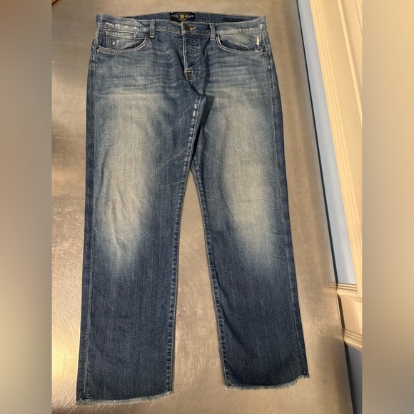 Lucky vintage boyfriend distressed jeans - Picture 3 of 10